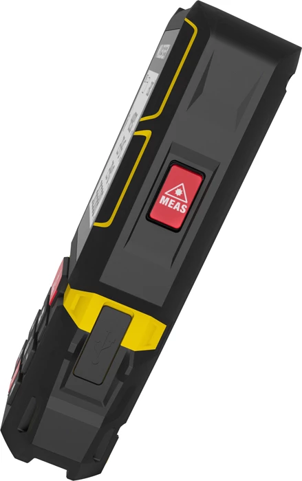 Matës distance me laser Mileseey G7 100 m, USB-C, zi/verdhe