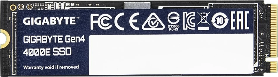 SSD Gigabyte Gen4 4000E 1TB