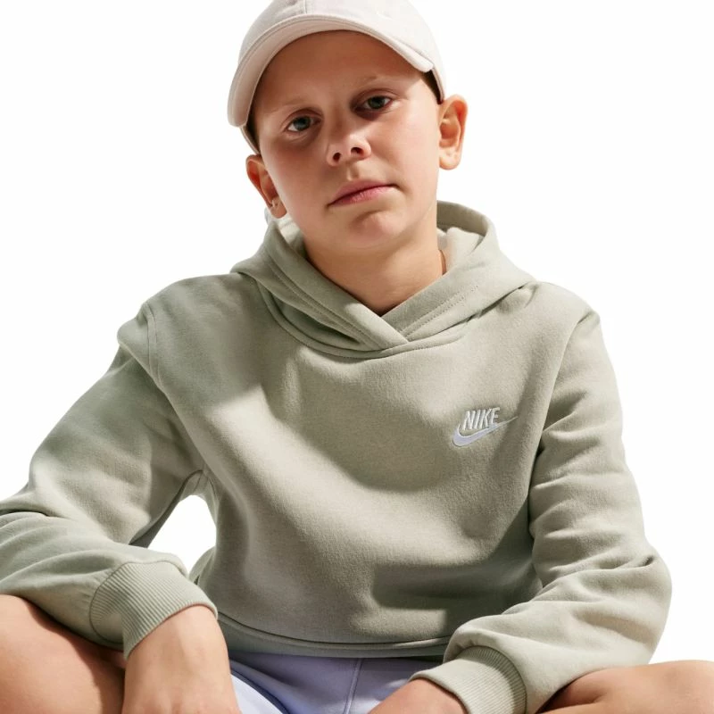 Duks për fëmijë Nike Sportswear Club Fleece FD3000 304, i gjelbër [Madhësia: XL]