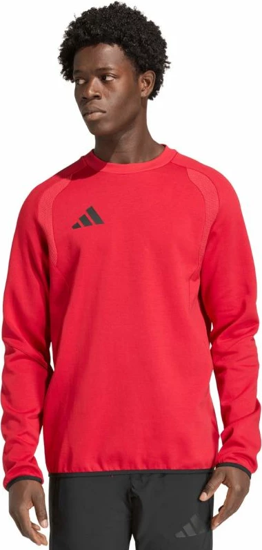 Duks për meshkuj adidas Tiro 26 Travel Crew KD3324, i kuq