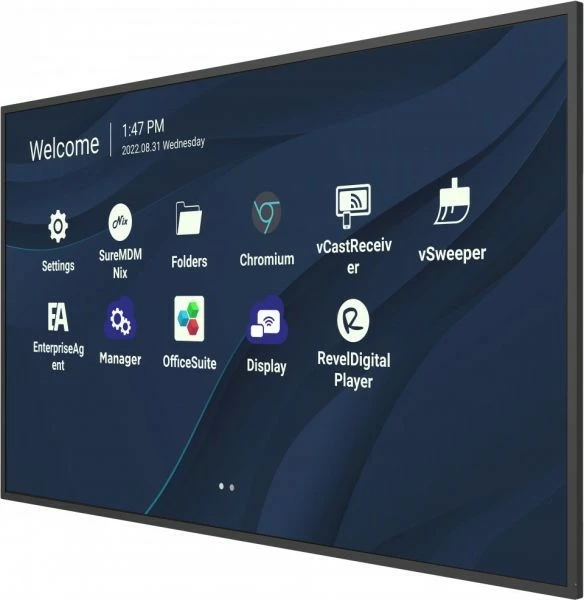 Ekran i madh Viewsonic CDE9830 98 inç, 4K Ultra HD, Android, HDMI/USB-C, i zi