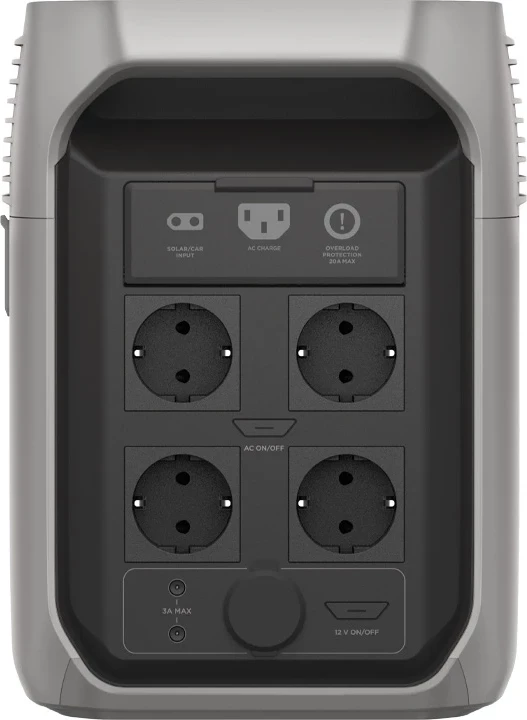 Stacion portativ energjie EcoFlow DELTA 3 1500, 1536 Wh, argjend