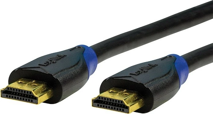 Kabllo HDMI LogiLink CH0061, 1m, High-Speed me Ethernet, E zezë