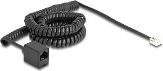 Kabllo telefoni DeLOCK, RJ11 mashkull në RJ45 femër, 5 m, e zezë