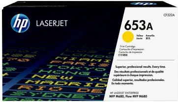 Toner HP 653A CF322A Color LaserJet rendiment 9,750–23,700 faqe, e verdhë