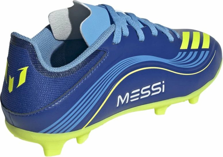 Atlete futbolli për fëmijë adidas F50 Messi, të kaltra [Madhësia: 35]