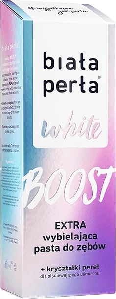 Pasta dhëmbësh Biała Perła White Boost Extra Whitening 75ml