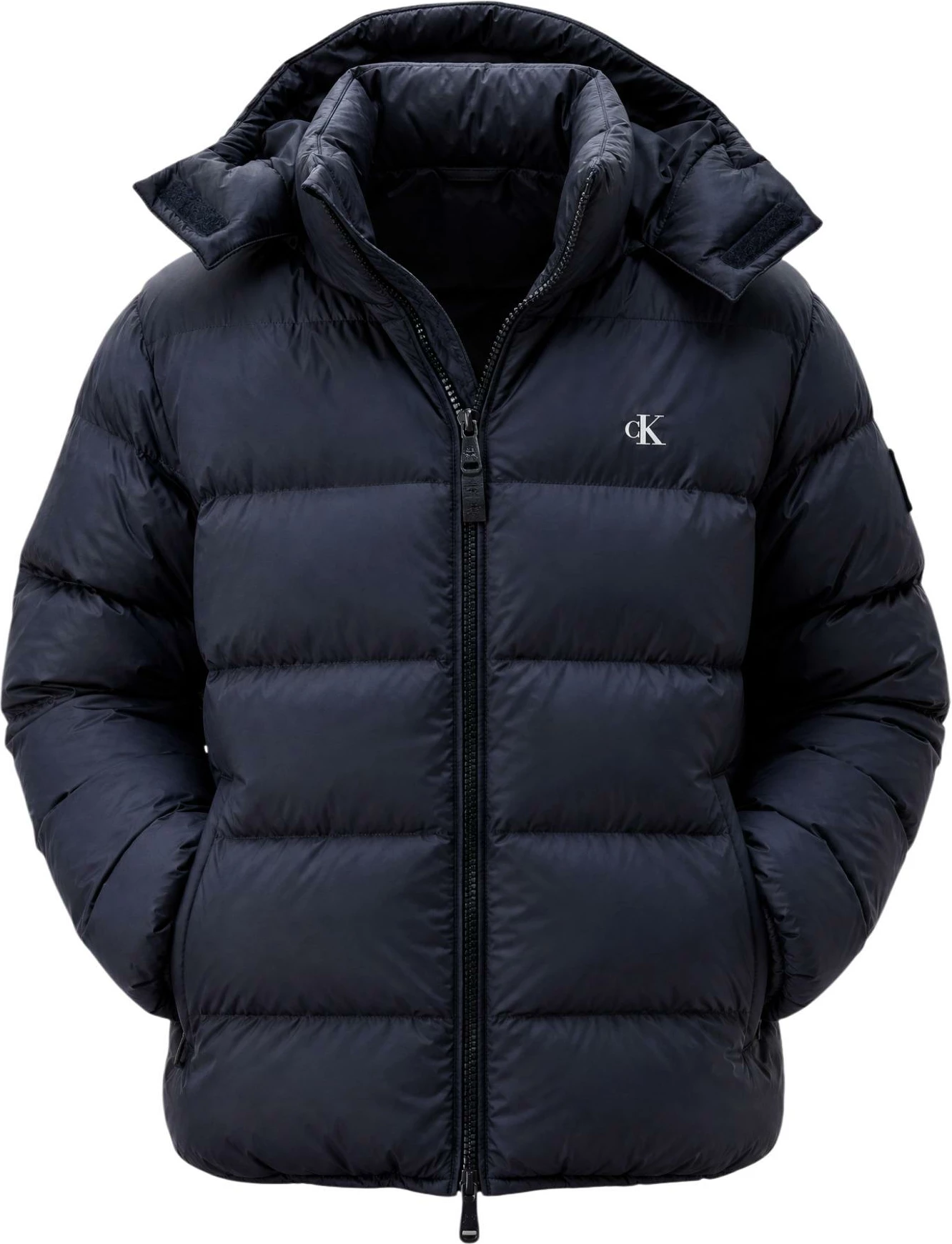 Jakne puffer për meshkuj Calvin Klein Jeans LV04RG515G, e kaltër [Madhësia: L]