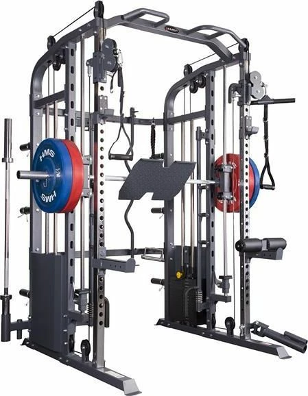 Pllakë leg press HMS UWN070, për Smith machine CYKLOP 2, çelik, 40 x 50 x 14 cm