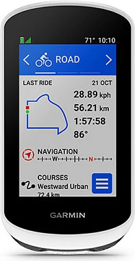 Kompjuter biçiklete Garmin Edge Explore 2, GPS, ekran me prekje 3", 16GB, IPX7, bardh e zi