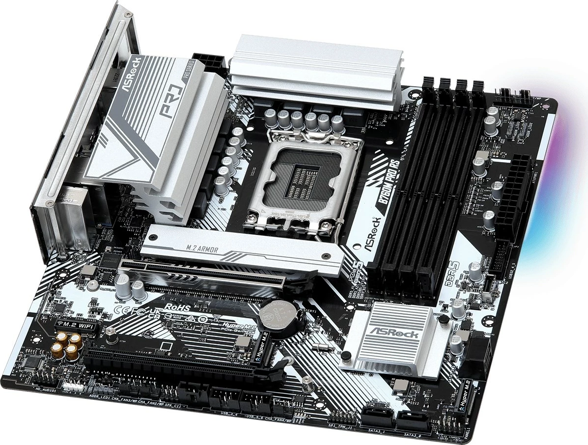 Pllakë amë Asrock B760M Pro RS, LGA 1700, micro ATX