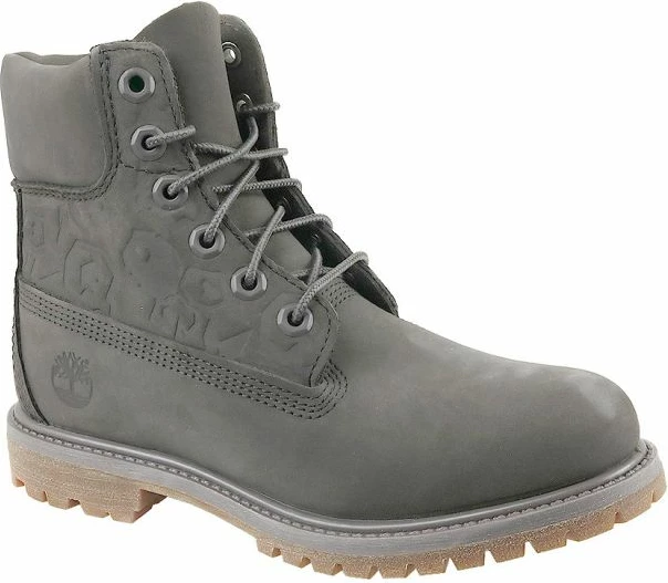 Çizme për femra Timberland, modeli 6 In Premium Boot W A1K3P, ngjyrë gri