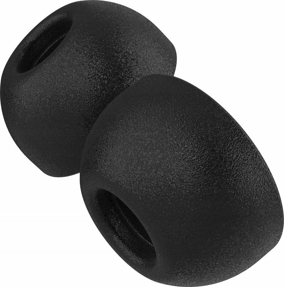 Tapa shkumë për kufje Fixed Plugs Pro për Apple AirPods Pro/Pro 2, madhësi S, 2 sete, të zeza