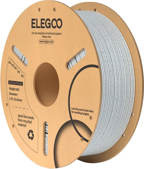 Filament PLA ELEGOO 50.203.0113, 1 kg, Marble