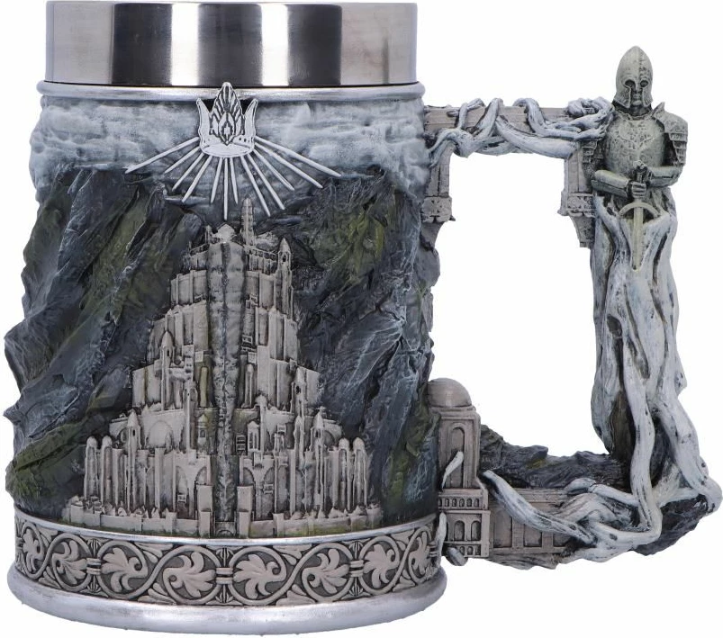 Filxhan NEMESIS NOW Lord of the Rings Gondor, i licencuar zyrtarisht, resin i pikturuar me dorë, koleksion, gri