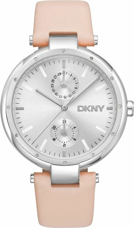 Orë dore për femra DKNY, rozë e lehtë