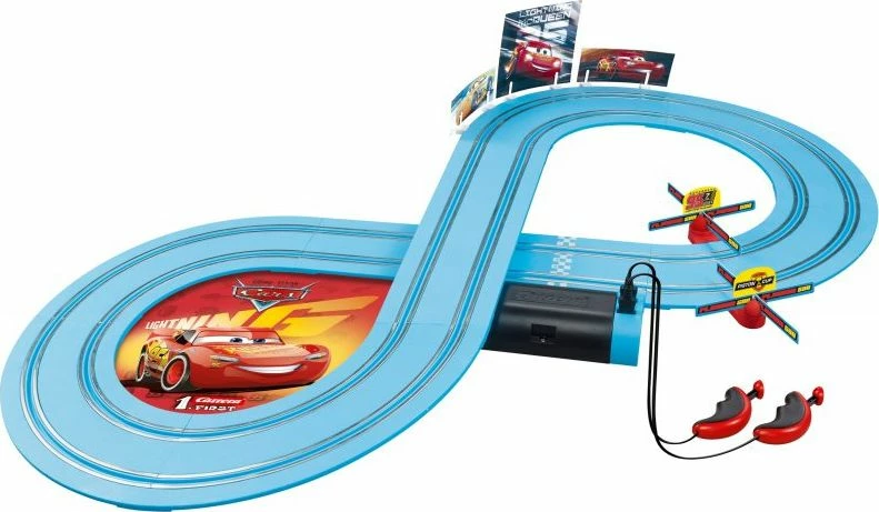 Set pistë garash Carrera First Disney Cars Race of Friends GCO1022, 1:43, 2.4 m, 2 makina