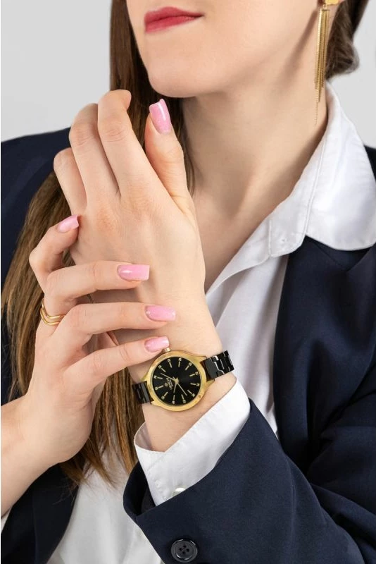 Orë dore femrash Giewont GW2720-B4, gold black, set