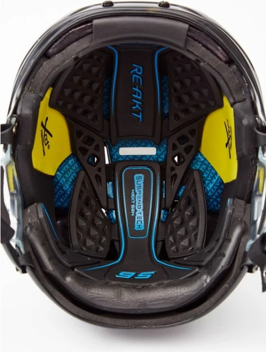 Helmetë hokeji për meshkuj Bauer, e zezë