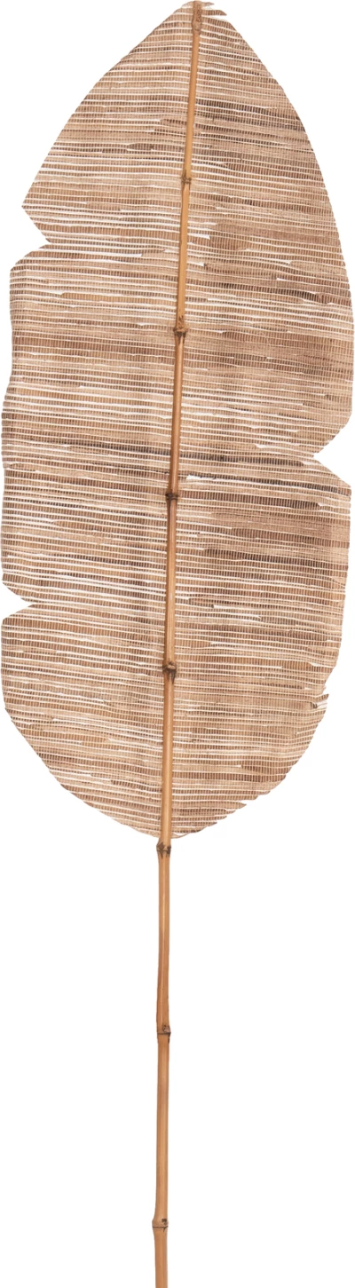 Gjethe dekorative, ngjyrë natyrale, FH7873, 32x200x3 cm