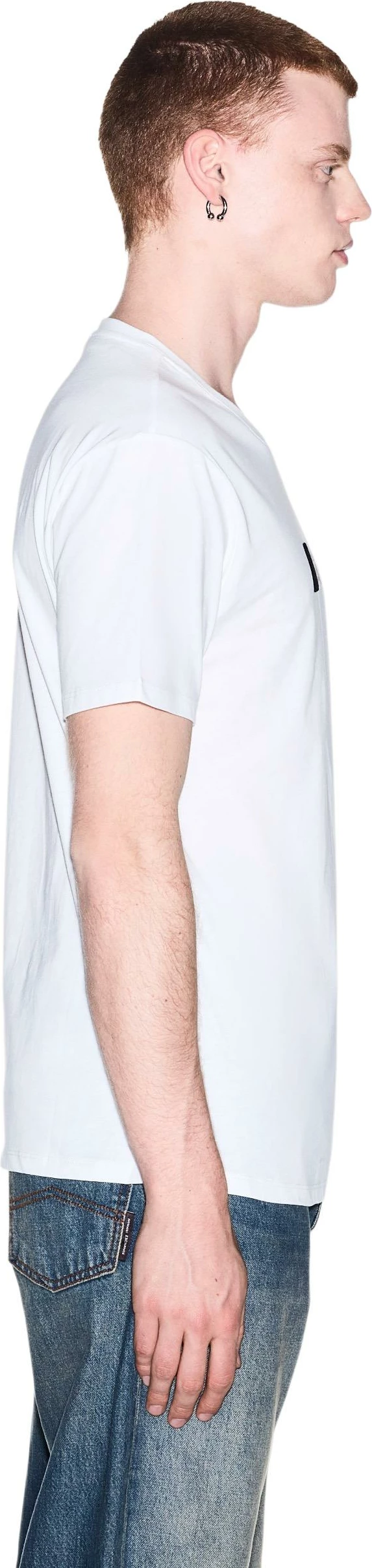 Maicë për meshkuj Armani Exchange XM003094 AF21323, e bardhë [Madhësia: XXL]