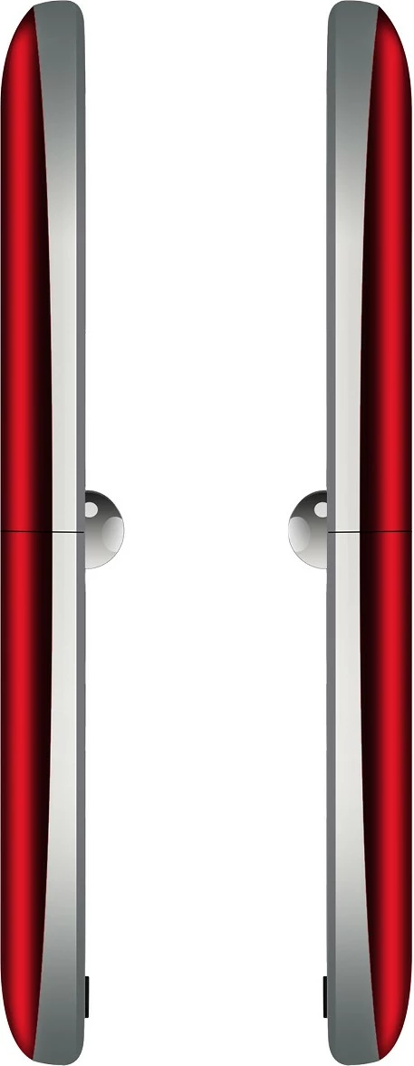 Celular Beafon Fold10, Clamshell, Single SIM, 1000 mAh, E zezë, E kuqe