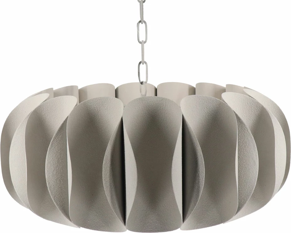 Llambë tavani FULVIA, metal i bardhë, 61x61x27cm