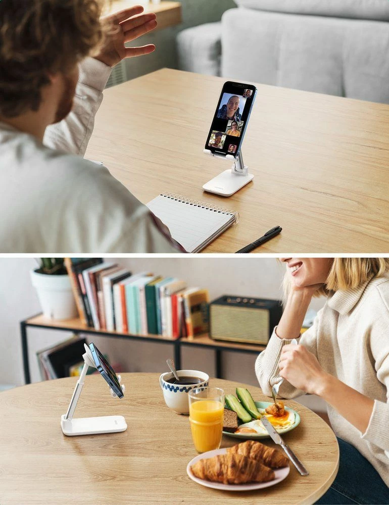 Mbajtës i palosshëm për celular/tablet Ugreen LP373 deri 7.2 inç, i zi, 1 copë