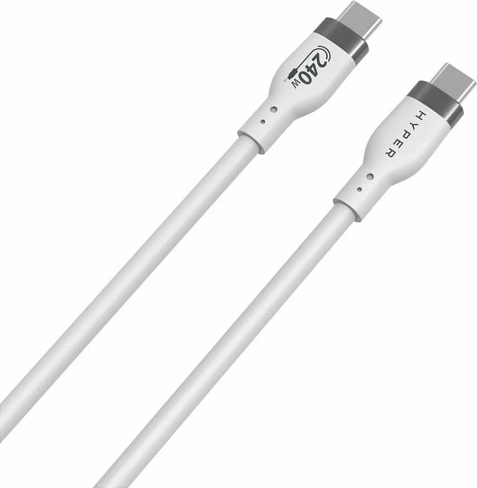 Kabllo USB-C Targus 1M, 240W, e bardhë