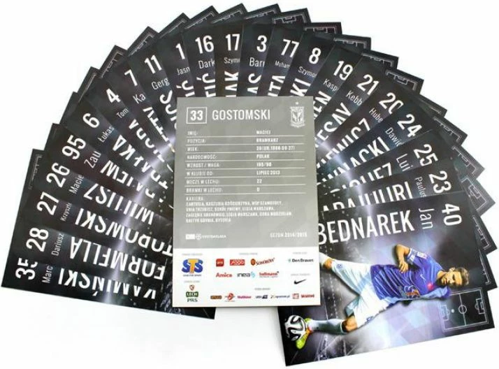 Set kartela tifozësh KKS Lech Poznań