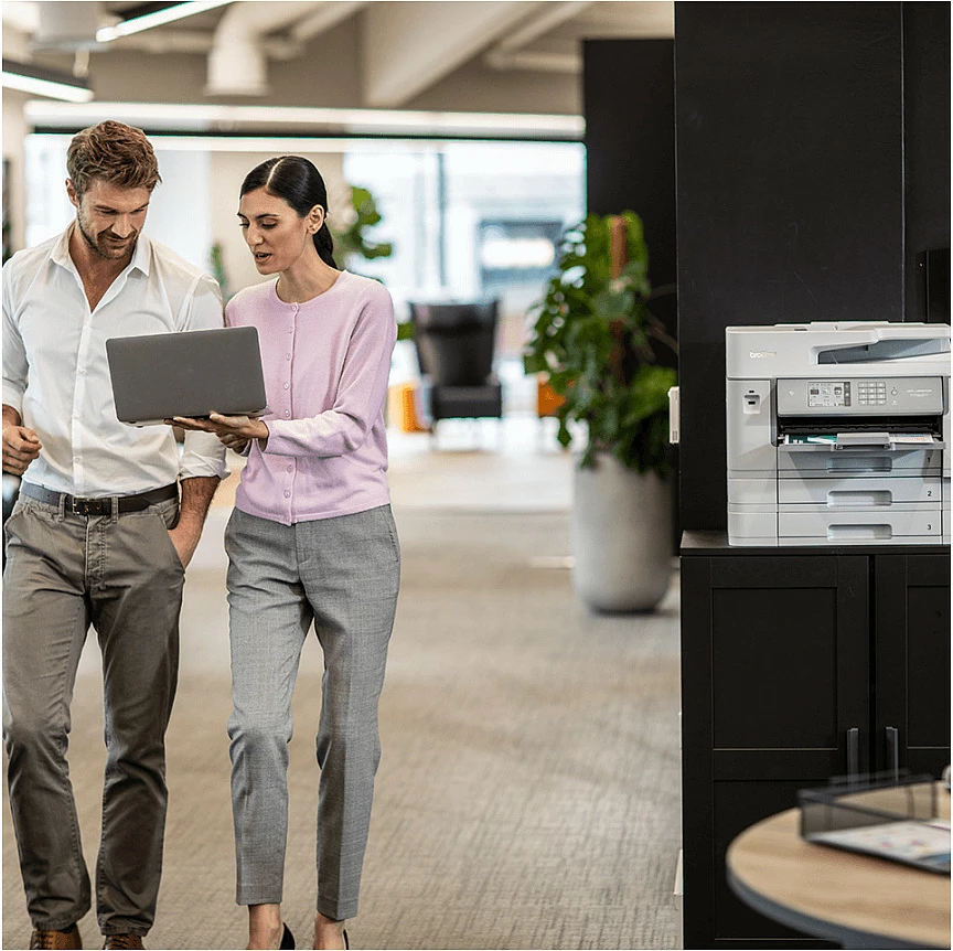 Printer Brother MFC-J6957DW, inkjet, A3, ngjyrë, Wi-Fi, gri