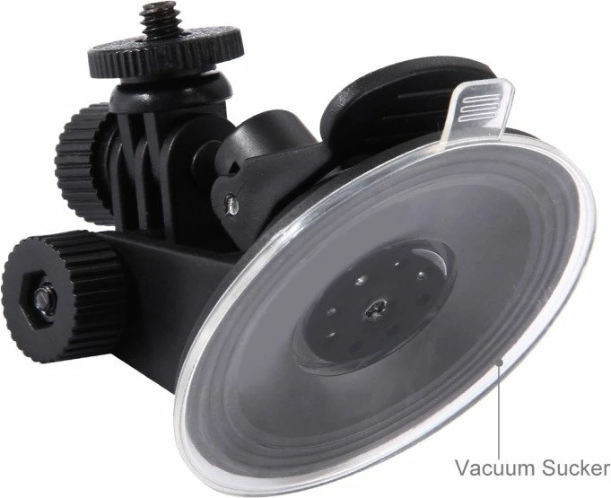 Mbajtës xhami për kamera sportive Puluz PU51, për Osmo Action 5 Pro, Insta360 X5, argjendtë