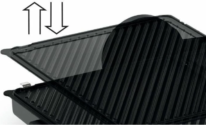 Grill elektrik BOSCH TCG4215, zi/argjendtë