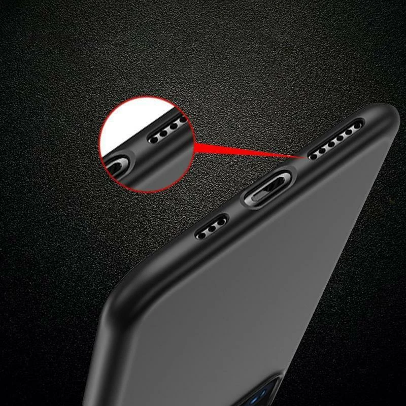 Mbështjellës Hurtel për iPhone 11, TPU gel, i zi