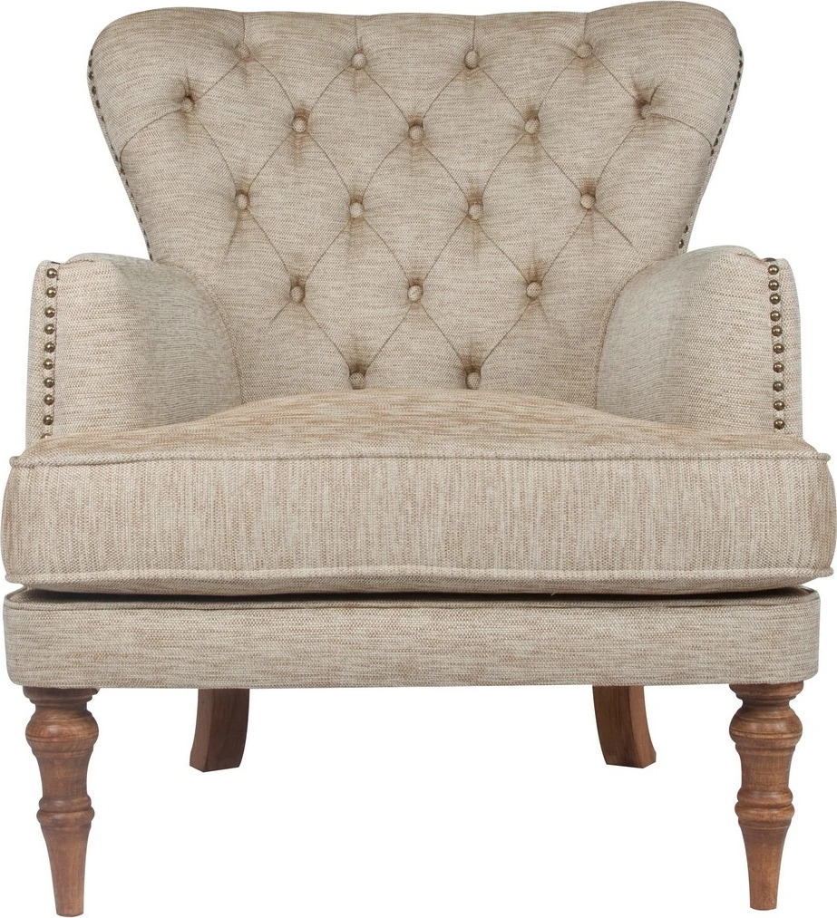 Karrige Wing Atelier del Sofa, New London, ngjyrë kafe qumështi