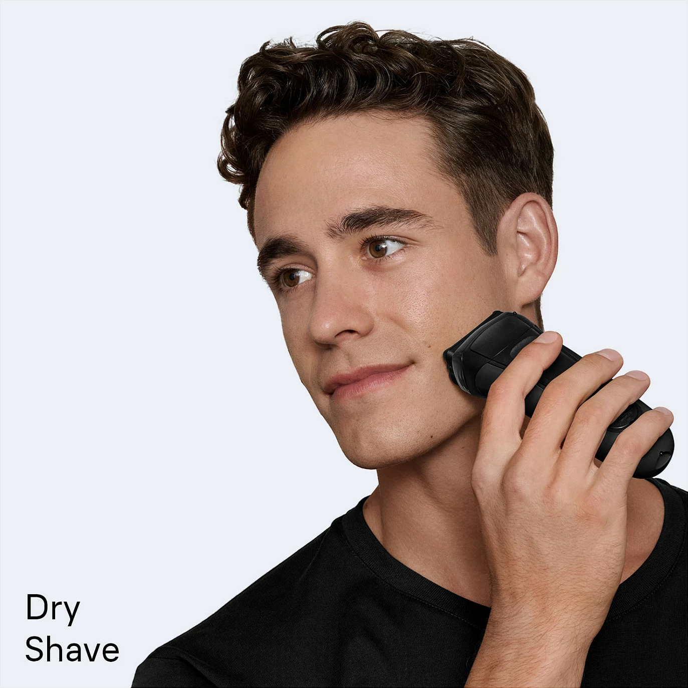 Makinë rroje Braun Series 3+ 3000, foil shaver, bateri NiMH, karikim i shpejtë, gri/zi