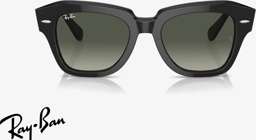 Syze dielli unisex Ray-Ban RB2186 901/71 49