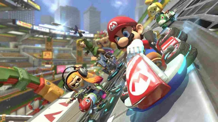 Lojë Nintendo Mario Kart 8 Deluxe për Switch, anglisht (US)