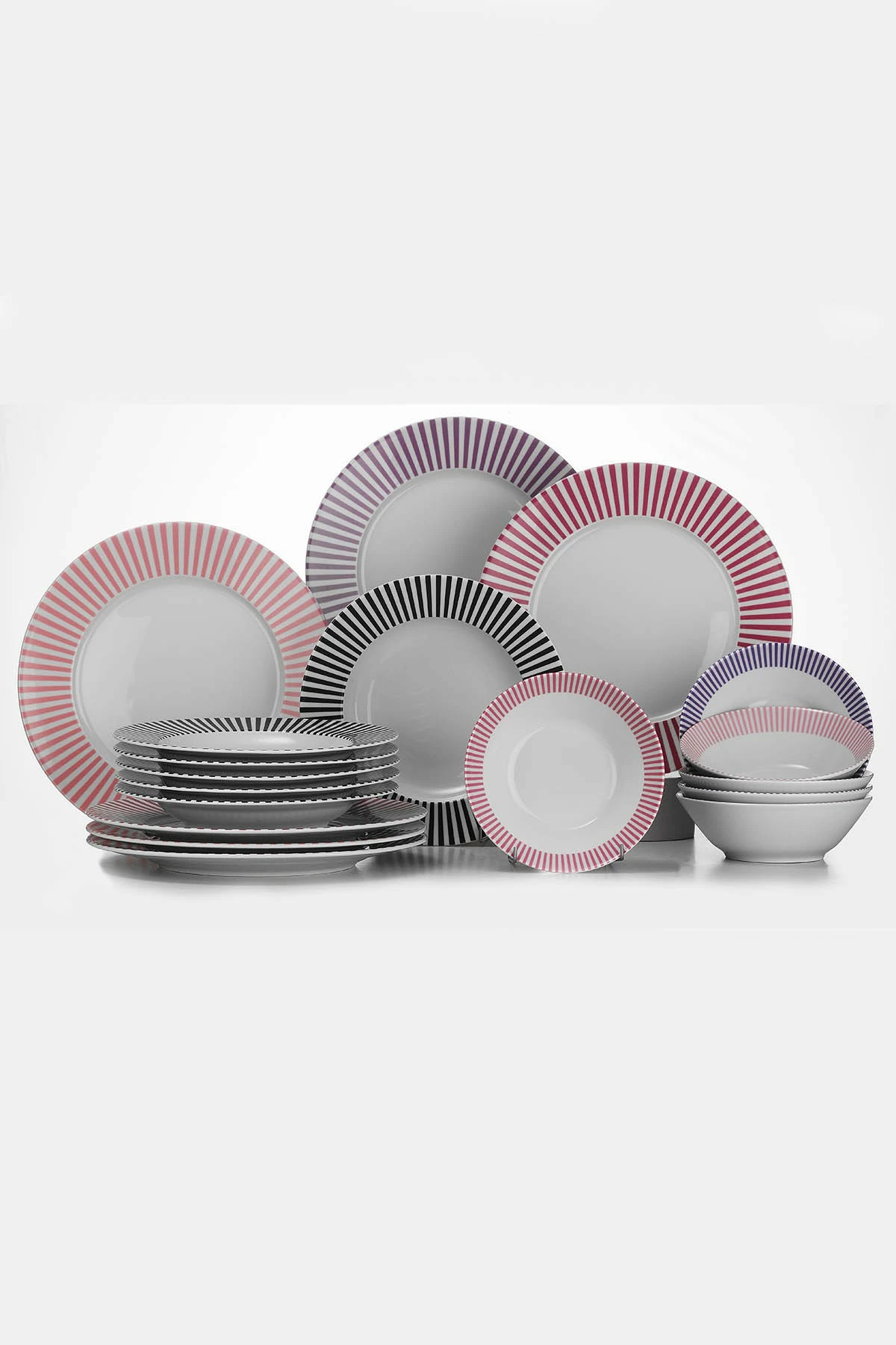 Set darke 18 pjese Hermia Concept, LB18Y442012152
