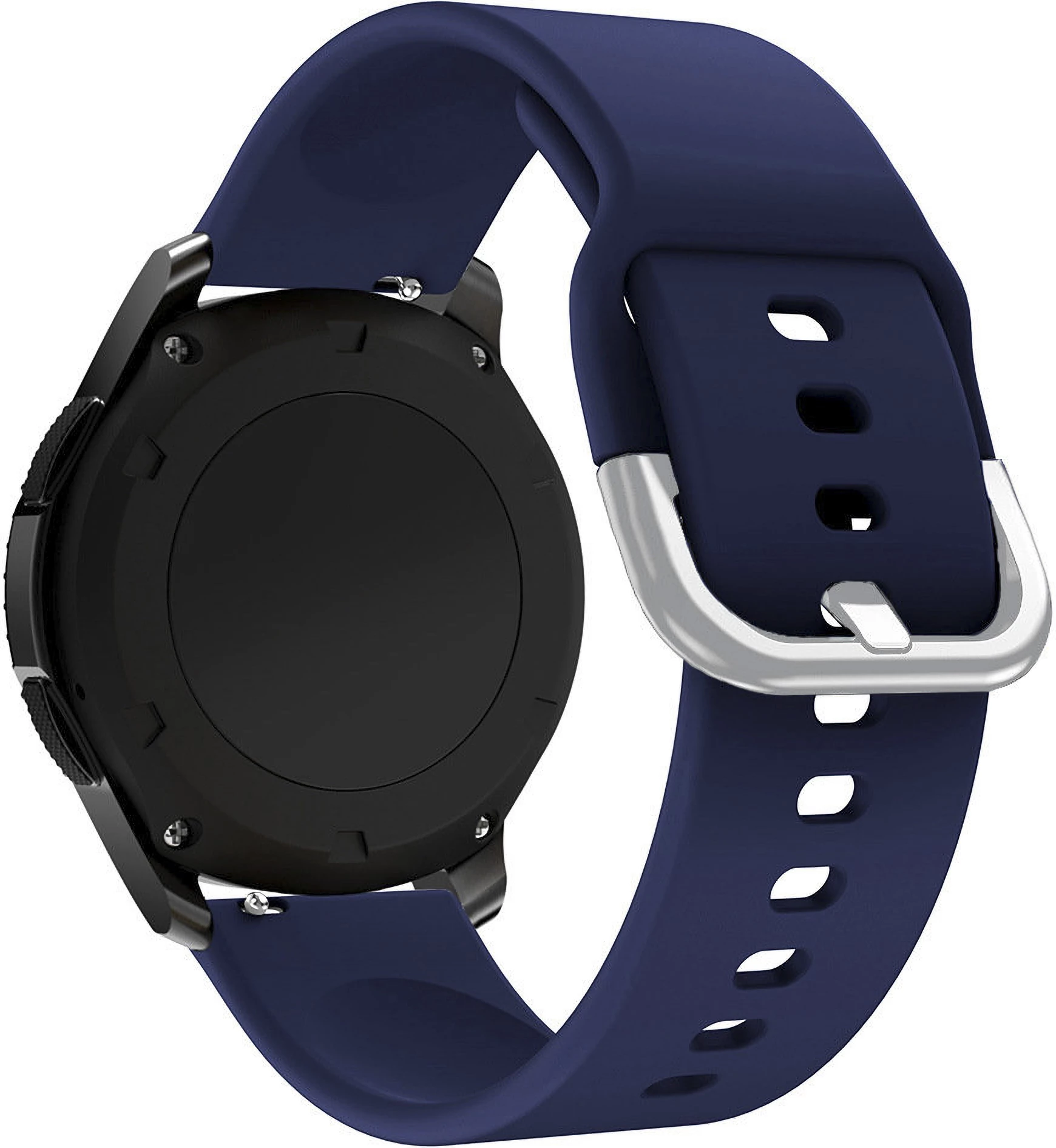Rrip silikoni Smartwatch, Hurtel, TYS, 22 mm, për Samsung Galaxy Watch 45/46/47 mm, blu e errët