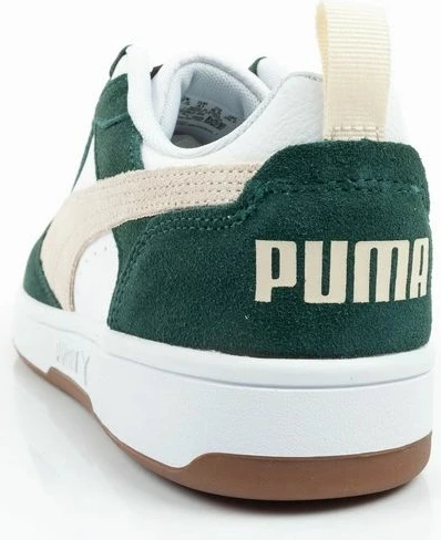 Atlete për meshkuj Puma Rebound v6, të bardha/jeshile