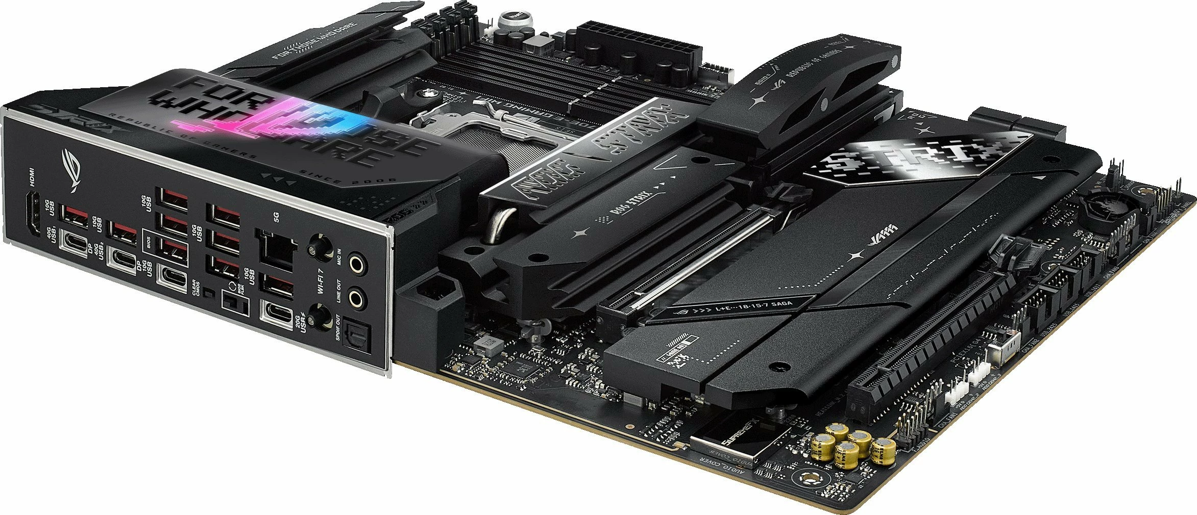 Pllakë amë Asus ROG STRIX X870E-E Gaming WiFi ATX DDR5 PCIe 5.0 Wi‑Fi 7 USB4 5GbE