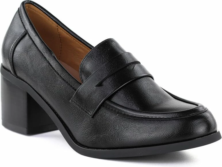 Këpucë me taka për femra M. Daszyński MR2201D-3A, të zeza