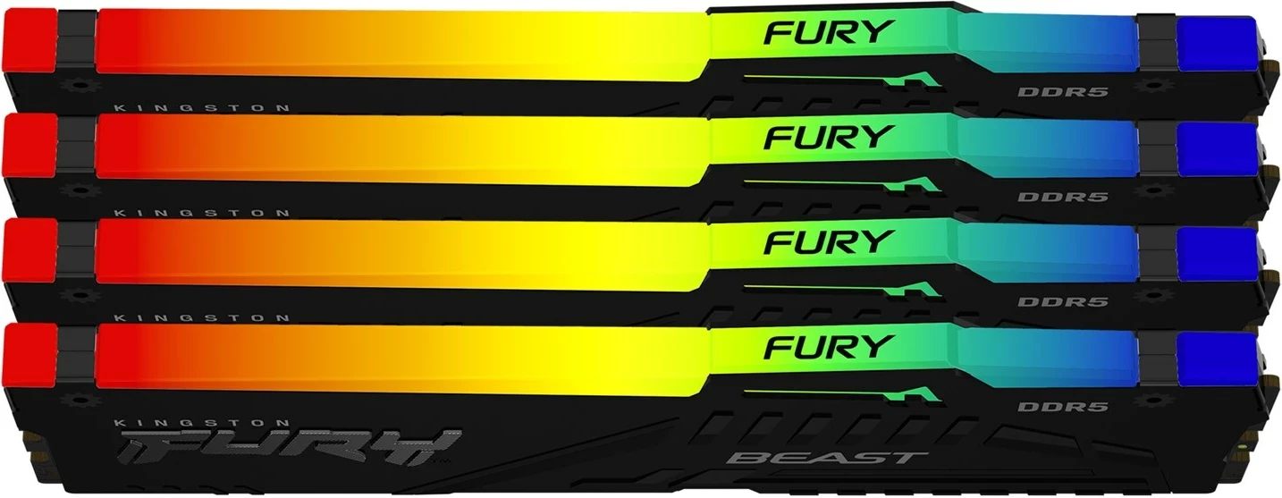 RAM Memorje Kingston FURY Beast 128GB 5600MT/s DDR5 RGB