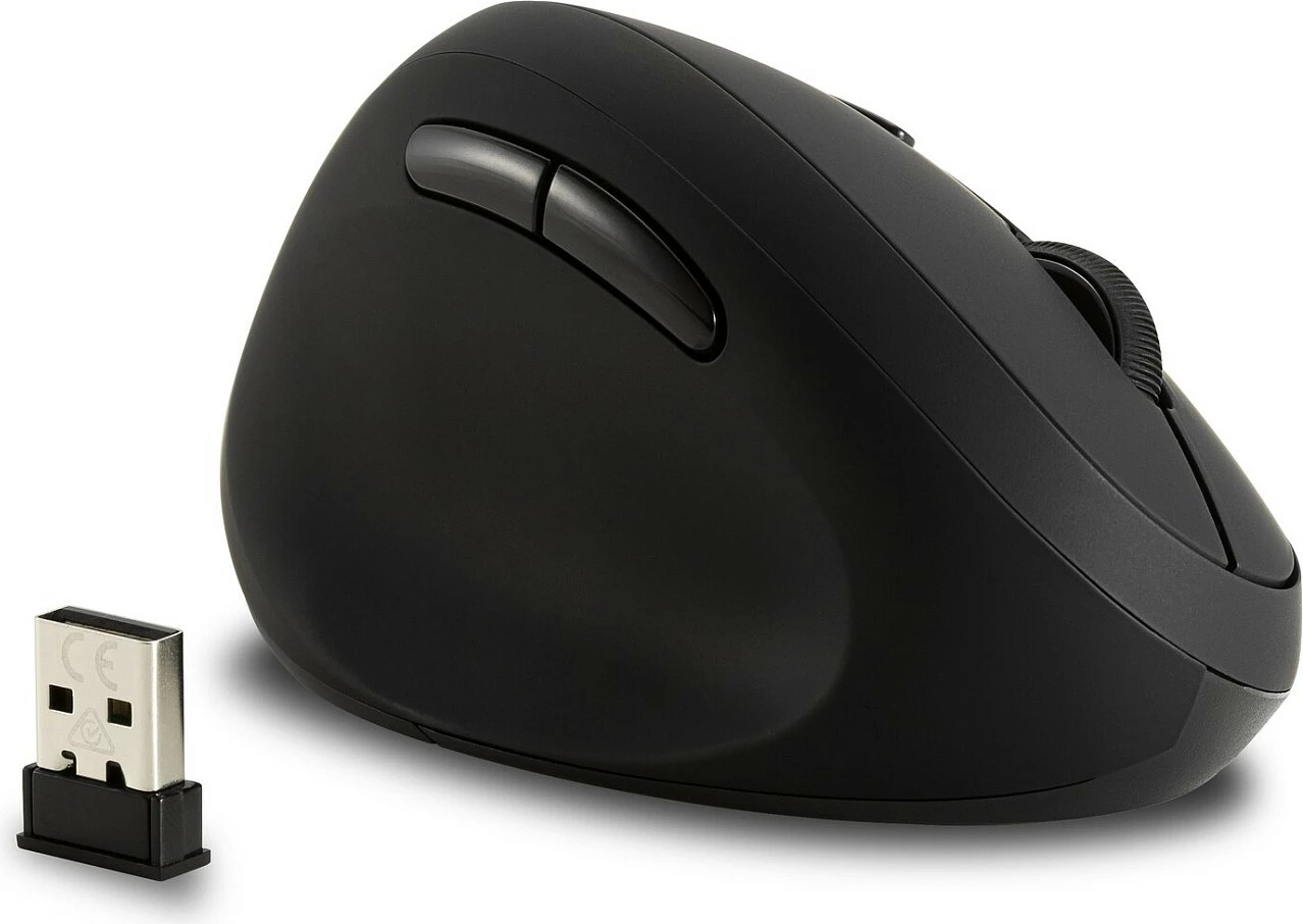 Maus Kensington Pro Fit Left Handed Ergo Wireless, 1600 DPI, i zi