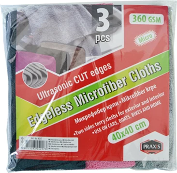Praxis Lecka Mikrofiber set 3pcs ultrasonik
