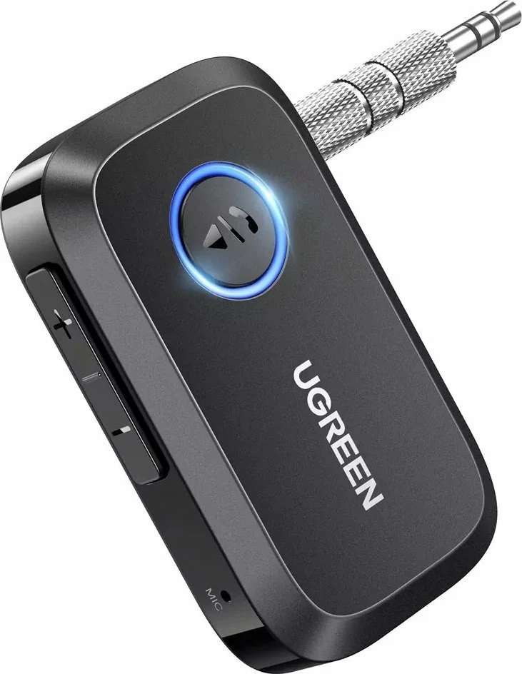 Adapter Bluetooth audio Ugreen CM596 Bluetooth 5.3 AUX 3.5mm 15h, i zi