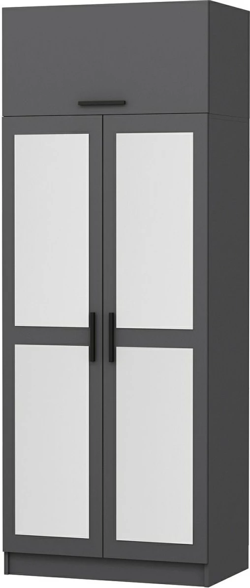 Dollap Skye Decor, ngjyrë antracit, 2224