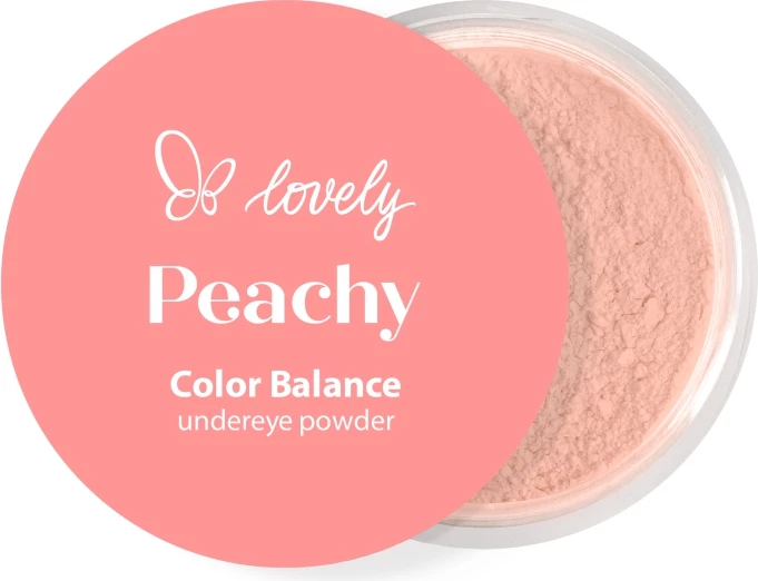 Pudër e lirshme për femra Lovely Peachy Undereye Powder Peach 3.5g