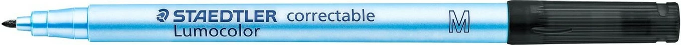 Marker STAEDTLER Lumocolor Correctable, 1mm, i zi, silver